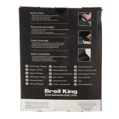 Broil King PVC & Polyester Grill Cover (86.36 x 66.04 x 121.92 cm)