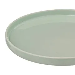 SG Stoneware Dessert Plate (20 x 2.3 cm, Light Green)