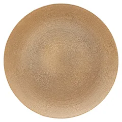 SG Aurore Glass Dinner Plate (28 x 1.4 cm, Gold)