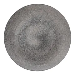 SG Aurore Glass Dinner Plate (28 x 1.4 cm, Gray)