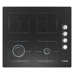 Bosch Serie 2 Built-In 4-Burner Gas Hob, POP6C6O12M