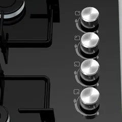 Bosch Serie 2 Built-In 4-Burner Gas Hob, POP6C6O12M