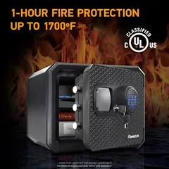 Sentry Fireproof & Waterproof Digital Safe W/Master Lock Technology (0.023 cu.m.)