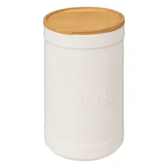 5Five Natureo Stoneware Sugar Box (12.2 x 19.5 cm, White)