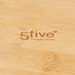 5Five Natureo Stoneware Flour Box (12.2 x 19.5 cm, Black)