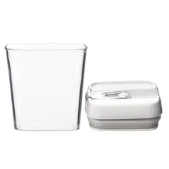 5Five Plastic Food Container (500 ml, Clear)