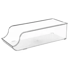 5Five 9-Can Fridge Organizer (13.2 x 34.5 x 9.5 cm, Clear)