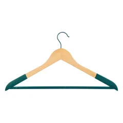 5Five Wood & Velvet Hanger (Multicolor)