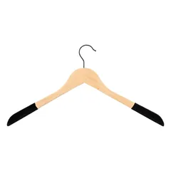 5Five Wood & Velvet Hanger (Multicolor)