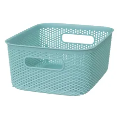 سلة تخزين بلاستيكية 5فايف (4 لتر، أزرق سماوي)