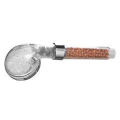 5Five Hand Shower W/Micro Clay Balls (7.8 x 7.5 x 24 cm, Clear)