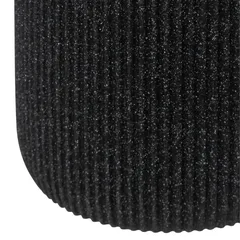5Five Onyx Polyresin Cotton Holder (9.9 x 12 cm, Slate)