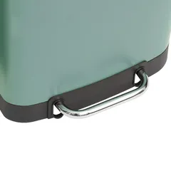 5Five Ariane Metal Pedal Bin (30 L, Green)