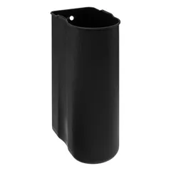 5Five Ariane Slim Metal Pedal Bin (30 L, Black)