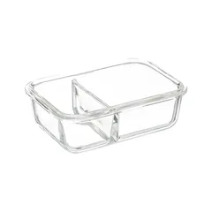 5Five ClipEat Glass Food Container (700 ml, Clear)