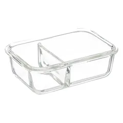 5Five ClipEat Glass Food Container (1.01 L, Clear)