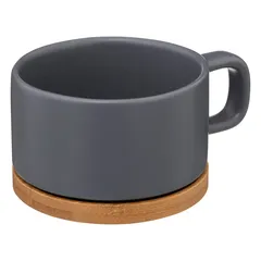 SG Stoneware Teapot W/Cup (400 ml, Blue Gray)