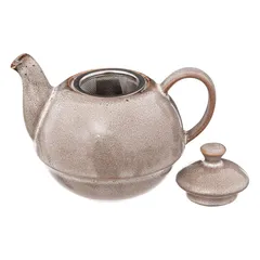 SG Callie Stoneware Teapot W/Cup (Taupe)