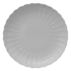 SG Romy Porcelain Dessert Plate (20.3 x 2.4 cm, White)