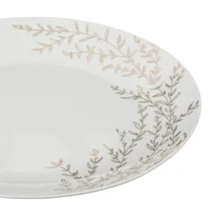 SG Rosewood Porcelain Dinner Plate (27 x 2.7 cm, White)