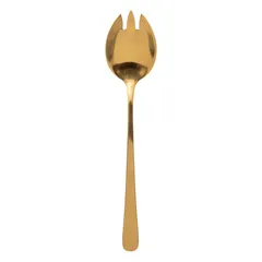 SG Stainless Steel Salad Cutlery (2 Pc., Gold)