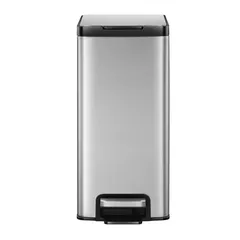 Eko Edison Slim Stainless Steel Step Bin (10 L)