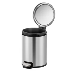 Eko Serene Stainless Steel Step Bin (5 L)