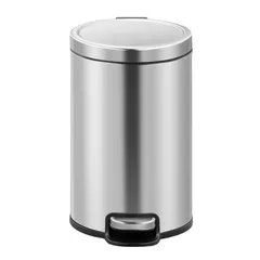 Eko Serene Stainless Steel Step Bin (12 L)