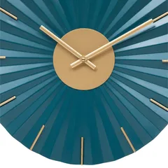 ساعة معدنية أتموسفيرا جيلينج (أزرق، 44.5 × 4.5 سم)