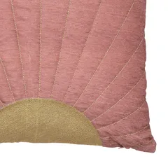 Atmosphera Polyester Cushion (40 x 18 x 40 cm, Rose)