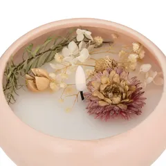 Atmosphera Floral LED Candle