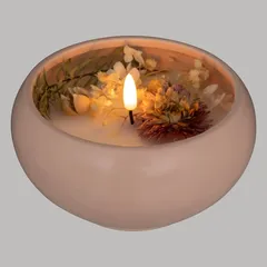 Atmosphera Floral LED Candle