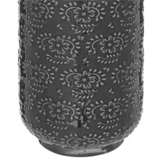 Atmosphera Ceramic Vase (12 x 21.5 cm, Gray)