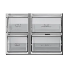 Gorenje Freestanding Side-by-Side Refrigerator, NRS9181VBIU (601 L)