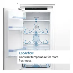 Bosch Series 2 Built-In Bottom Freezer Refrigerator, KIV87NSF0M (268 L)