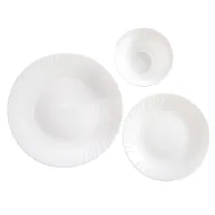 Opalware Dinner Set (12 Pc., White)