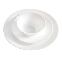 Opalware Dinner Set (12 Pc., White)