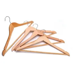 Orchid Wooden Hanger Set (5 Pc.)