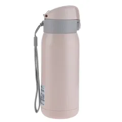 Lock & Lock Chubby Tumbler (370 ml, Light Pink)