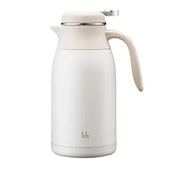 Lock & Lock Leisurely Vacuum Flask (2 L, Ivory)