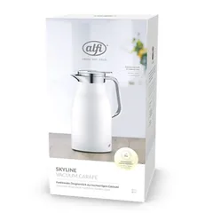 Alfi Skyline Stainless Steel Tea Flask (1 L, Coconut White)