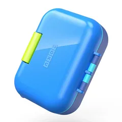 Zoku Neat Bento Box Junior (15 x 7 x 19 cm, Blue)