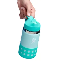 Hydro Flask Kids Stainless Steel Water Bottle (350 ml, Dew)