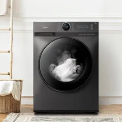 Midea 10 Kg Freestanding Front Load Washing Machine, MF200W100WBTGCC (1400 rpm)
