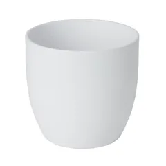 Ceramic Plant Pot (16.2 x 15 cm, White)