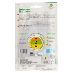 Royal Seeds Dwarf Bean Purple King Seed Pack (50 g)
