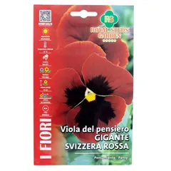 Royal Seeds Red Swiss Giant Pansy Seed Pack (0.3 g)
