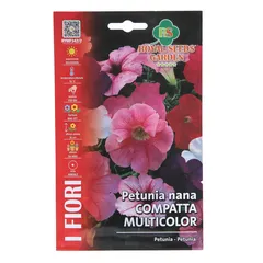 Royal Seeds Multicolor Dwarf Petunia Seed Pack (0.4 g)