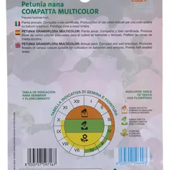 Royal Seeds Multicolor Dwarf Petunia Seed Pack (0.4 g)