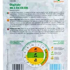 Royal Seeds Multicolor Foxglove Seed Pack (1 g)